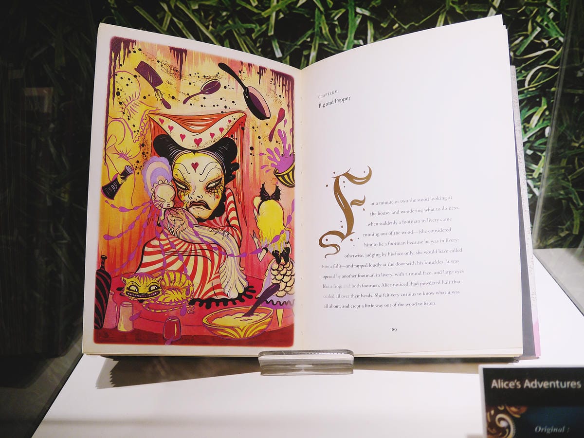 愛麗絲的奇幻冒險特展
