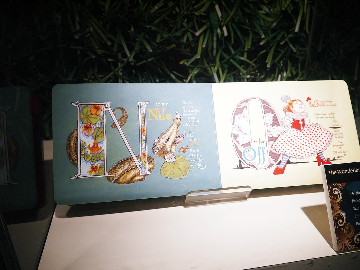 愛麗絲的奇幻冒險特展