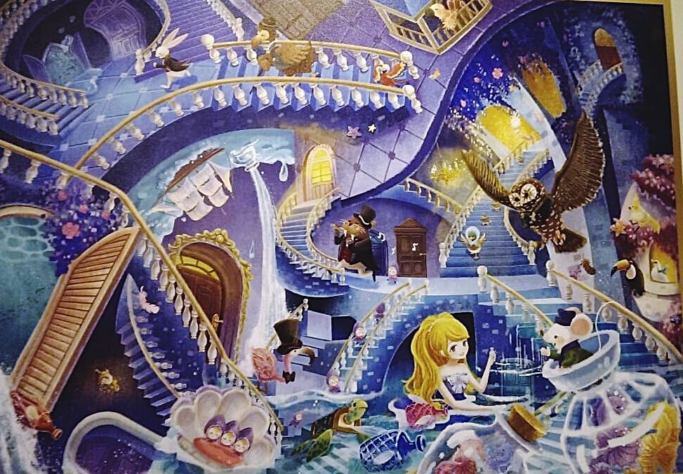 愛麗絲Christmas Window Display