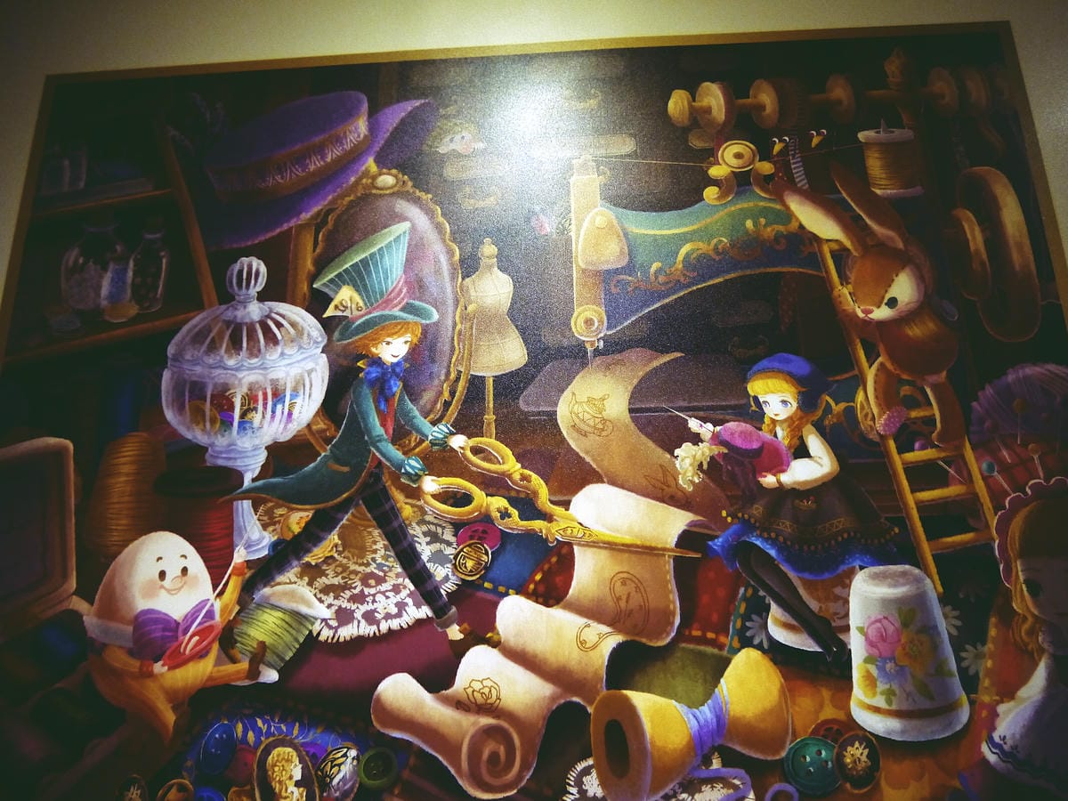 愛麗絲Christmas Window Display