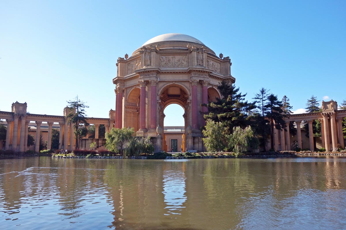 Palace of Fine Arts San Francisco City Palace of Fine Arts San Francisco City