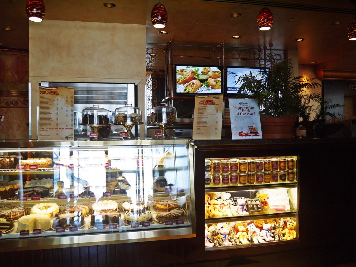 Cheesecake Factory, San Francisco, 8th Floor Macys Cheesecake Factory, San Francisco, 8th Floor Macys