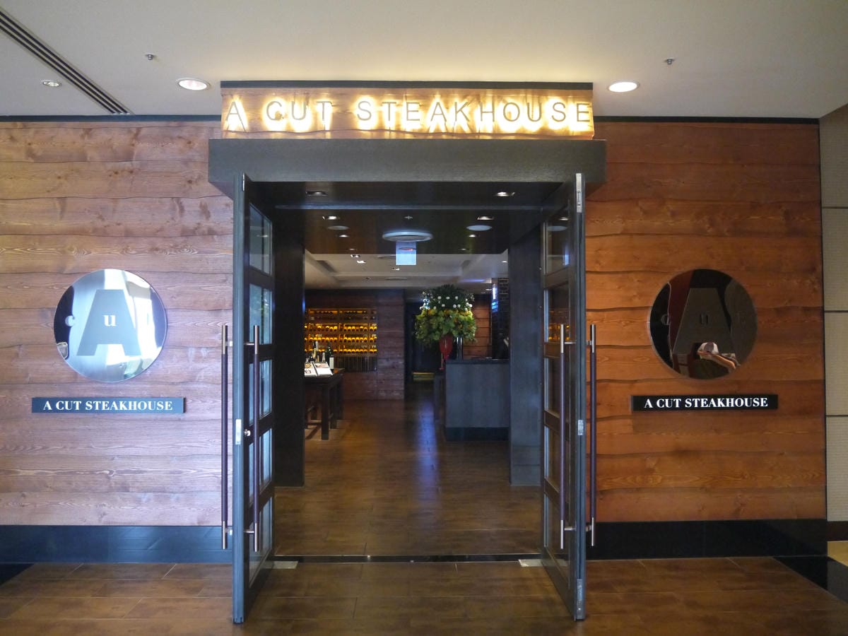 A CUT Steakhouse A CUT Steakhouse