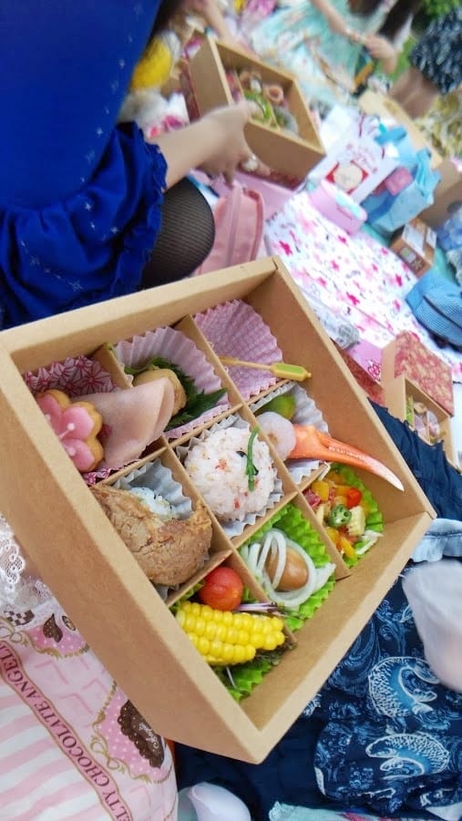花見。湖畔野餐聚 花見。湖畔野餐聚