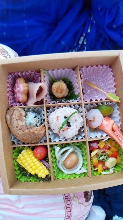 花見。湖畔野餐聚 花見。湖畔野餐聚