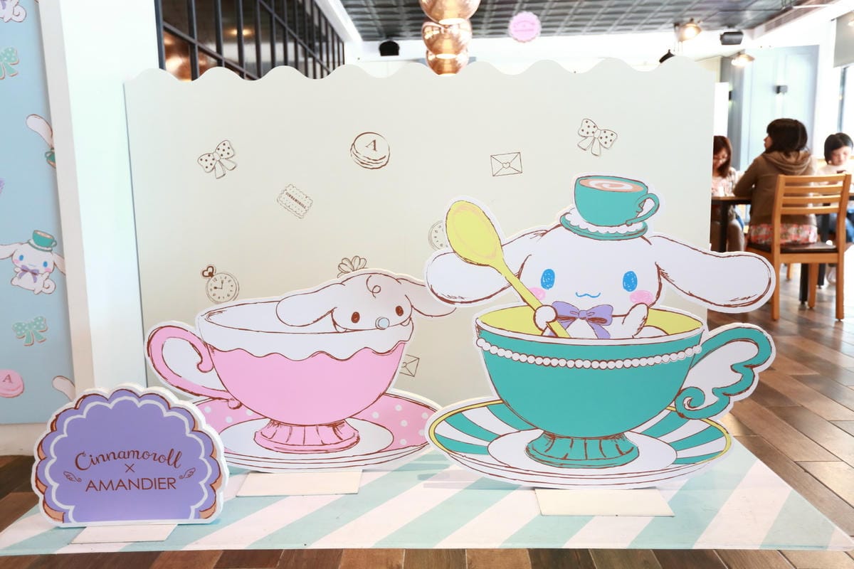 Cinnamoroll X Amandier 大耳狗喜拿期間限定咖啡廳 Cinnamoroll X Amandier 大耳狗喜拿期間限定咖啡廳
