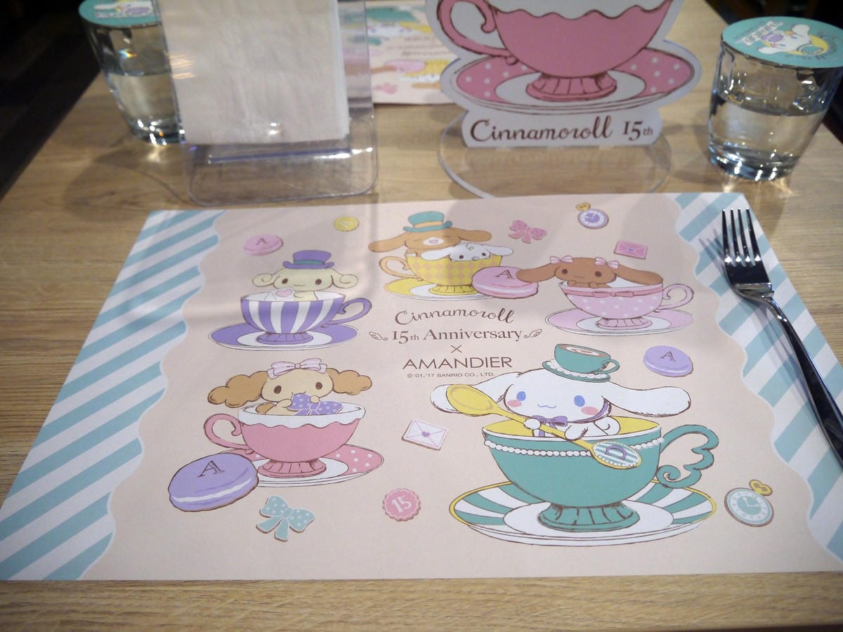 Cinnamoroll X Amandier 大耳狗喜拿期間限定咖啡廳 Cinnamoroll X Amandier 大耳狗喜拿期間限定咖啡廳