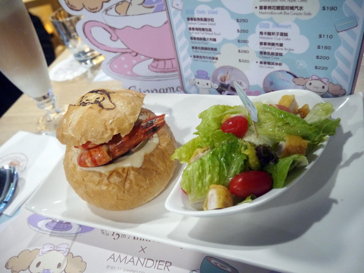 Cinnamoroll X Amandier 大耳狗喜拿期間限定咖啡廳 Cinnamoroll X Amandier 大耳狗喜拿期間限定咖啡廳