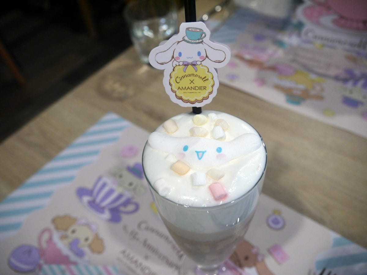 Cinnamoroll X Amandier 大耳狗喜拿期間限定咖啡廳 Cinnamoroll X Amandier 大耳狗喜拿期間限定咖啡廳