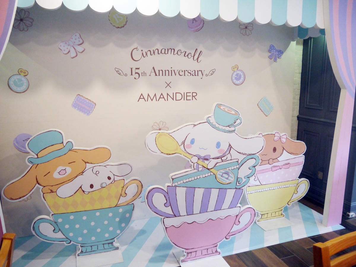 Cinnamoroll X Amandier 大耳狗喜拿期間限定咖啡廳 Cinnamoroll X Amandier 大耳狗喜拿期間限定咖啡廳