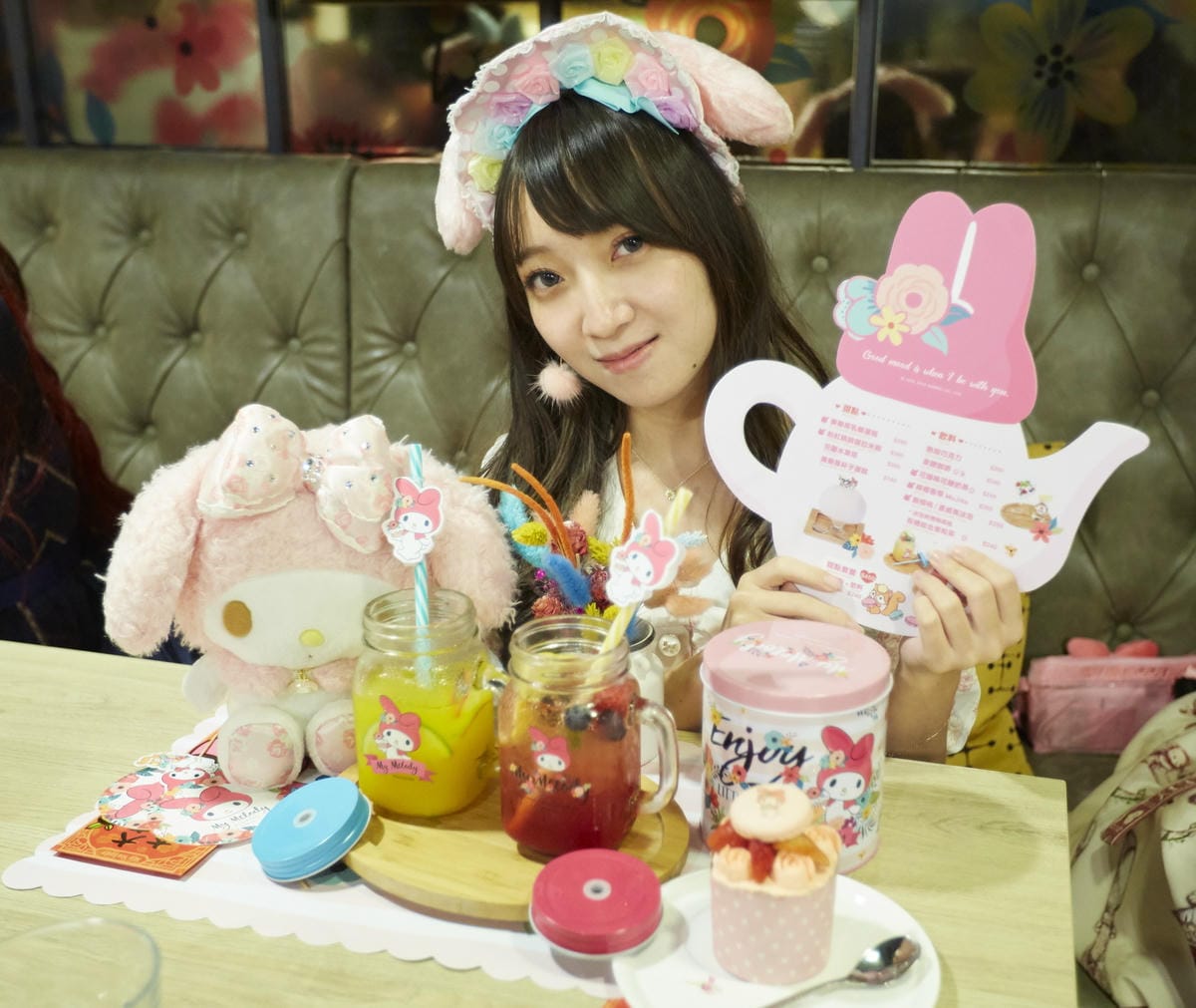 My Melody X Amandier 美樂蒂花草風期間限定咖啡廳 My Melody X Amandier 美樂蒂花草風期間限定咖啡廳