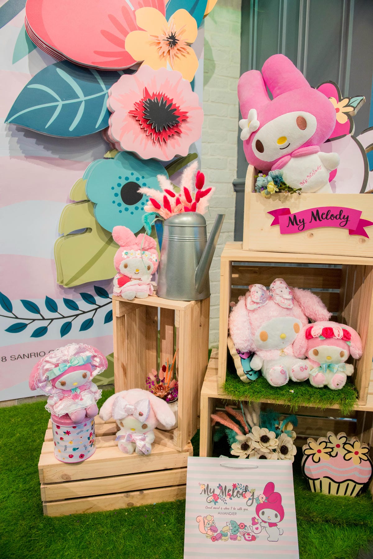 My Melody X Amandier 美樂蒂花草風期間限定咖啡廳 My Melody X Amandier 美樂蒂花草風期間限定咖啡廳