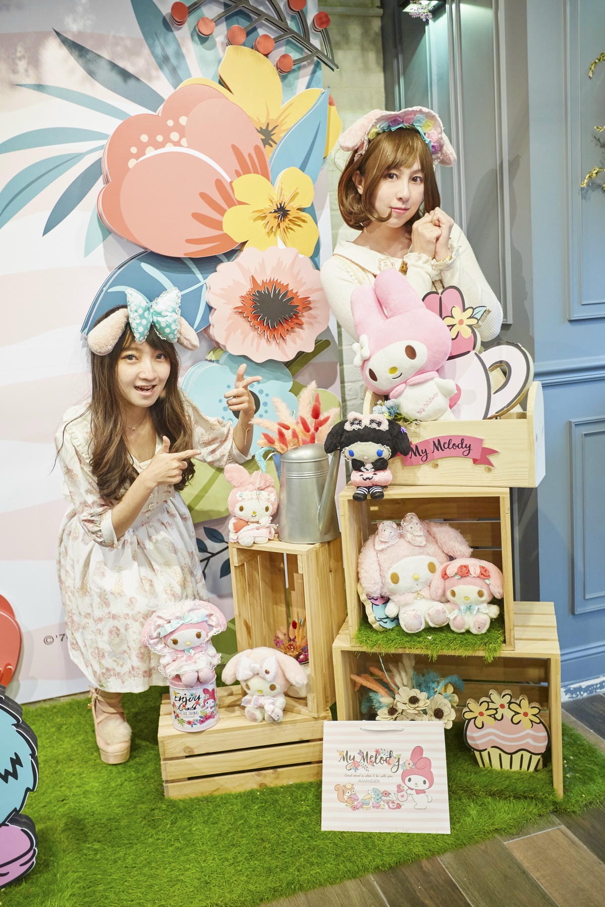 My Melody X Amandier 美樂蒂花草風期間限定咖啡廳 My Melody X Amandier 美樂蒂花草風期間限定咖啡廳