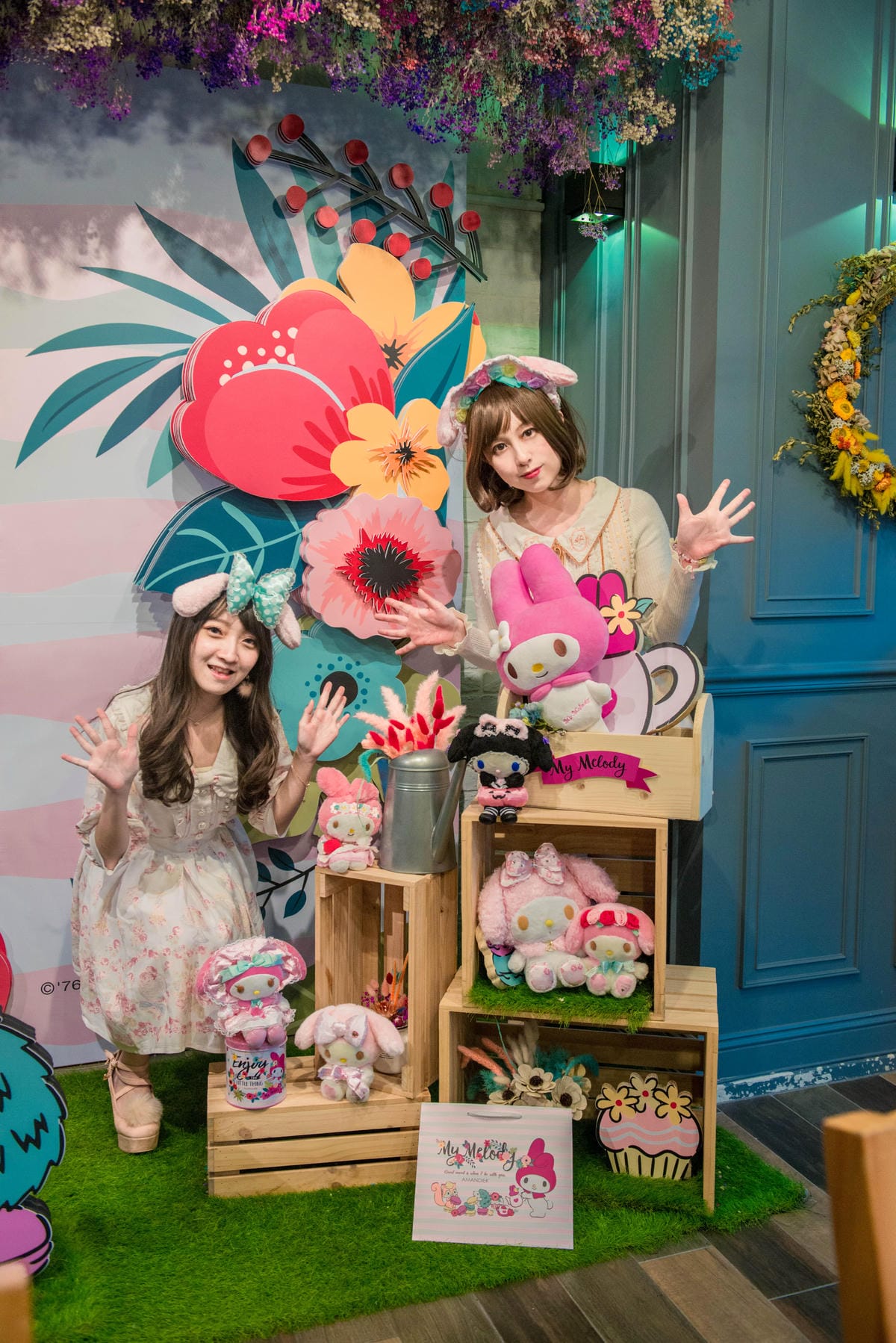My Melody X Amandier 美樂蒂花草風期間限定咖啡廳 My Melody X Amandier 美樂蒂花草風期間限定咖啡廳