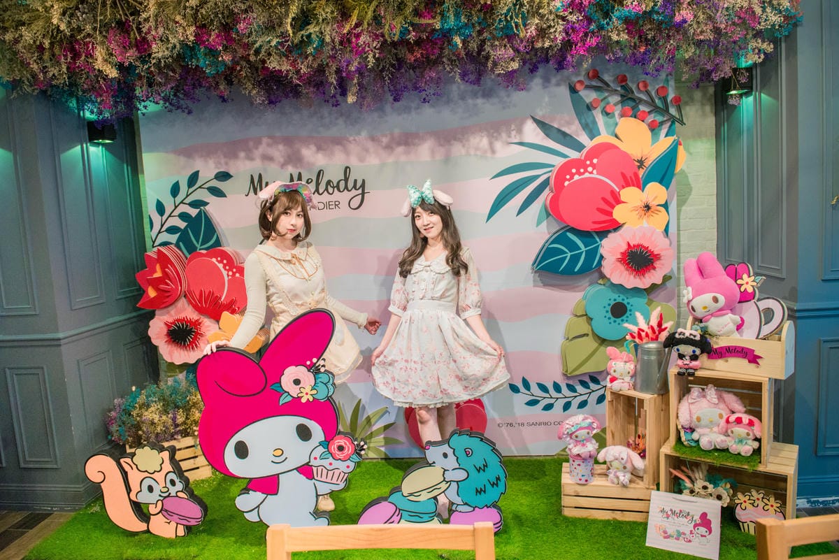 My Melody X Amandier 美樂蒂花草風期間限定咖啡廳 My Melody X Amandier 美樂蒂花草風期間限定咖啡廳