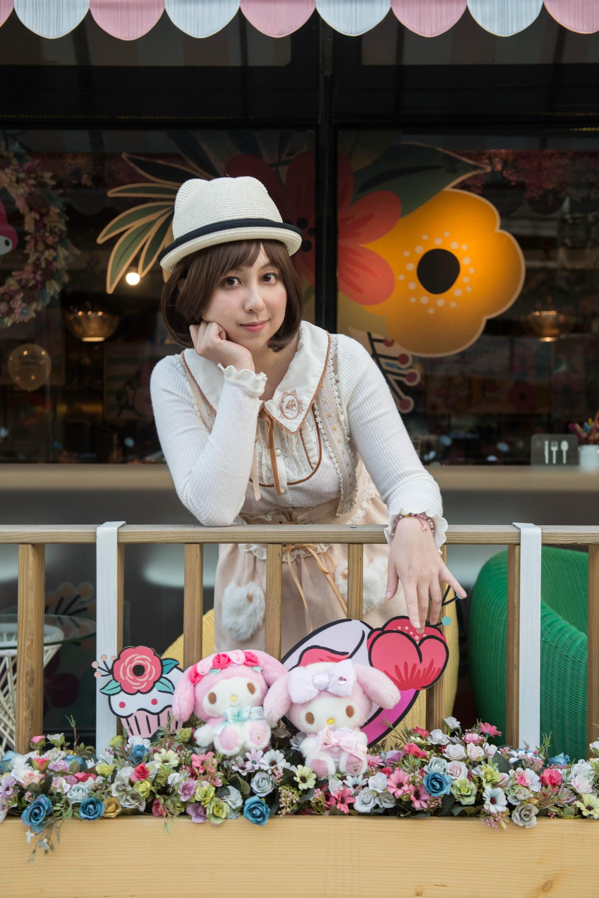 My Melody X Amandier 美樂蒂花草風期間限定咖啡廳 My Melody X Amandier 美樂蒂花草風期間限定咖啡廳