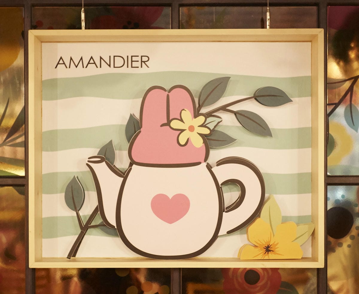 My Melody X Amandier 美樂蒂花草風期間限定咖啡廳 My Melody X Amandier 美樂蒂花草風期間限定咖啡廳