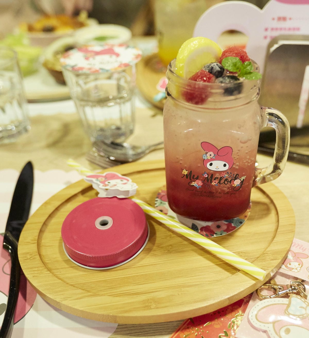My Melody X Amandier 美樂蒂花草風期間限定咖啡廳 My Melody X Amandier 美樂蒂花草風期間限定咖啡廳