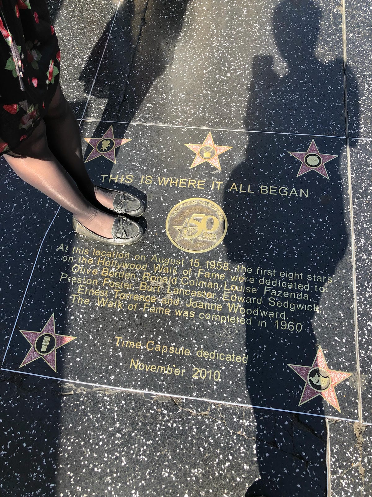 .Hollywood Walk of Fame .Hollywood Walk of Fame
