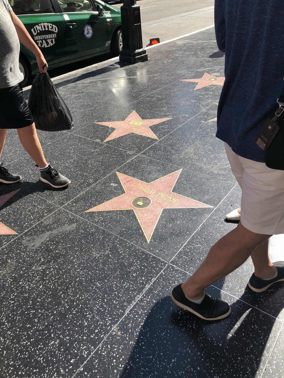 .Hollywood Walk of Fame .Hollywood Walk of Fame