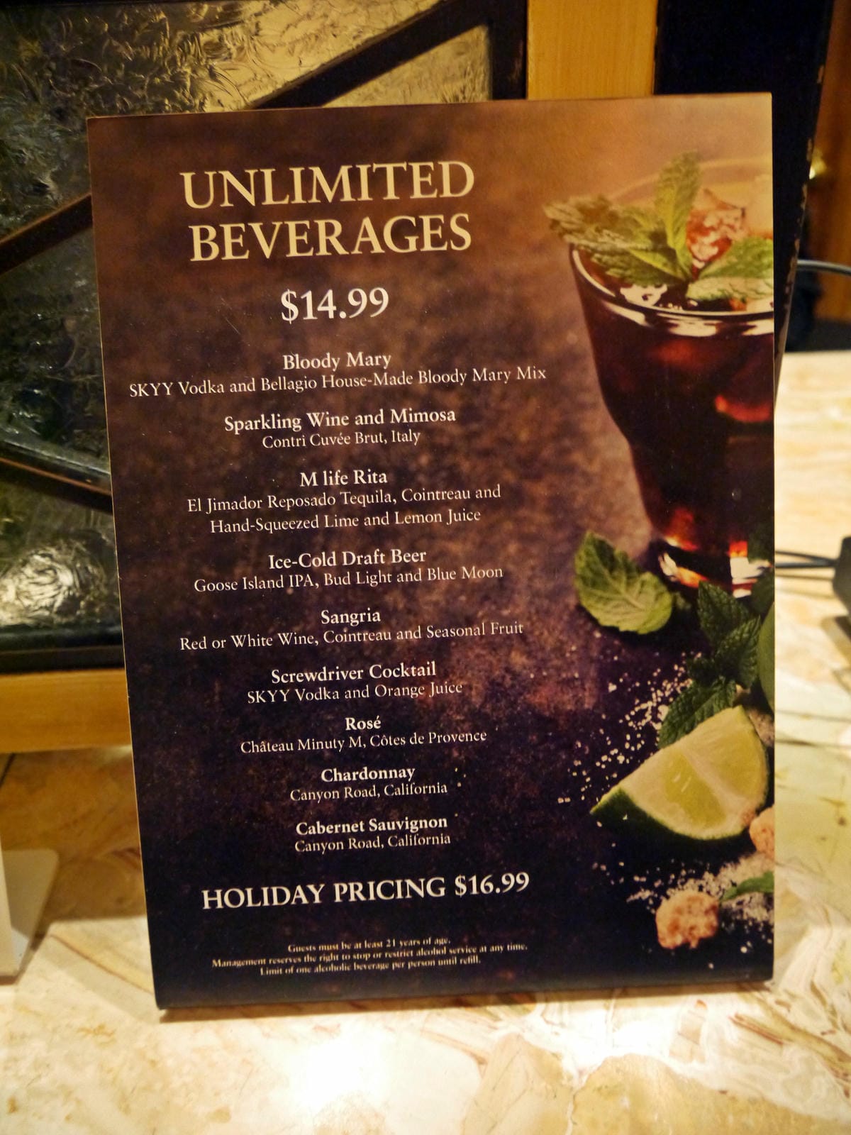 Bellagio Buffet