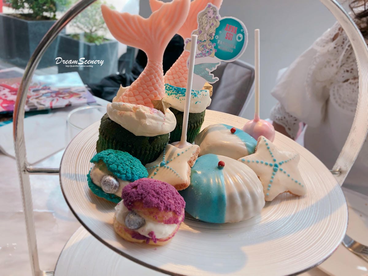 Ch-eat %26; Drink X Anna Sui 安娜蘇聯名「海底童話美人魚雙人午茶組」 Ch-eat %26; Drink X Anna Sui 安娜蘇聯名「海底童話美人魚雙人午茶組」