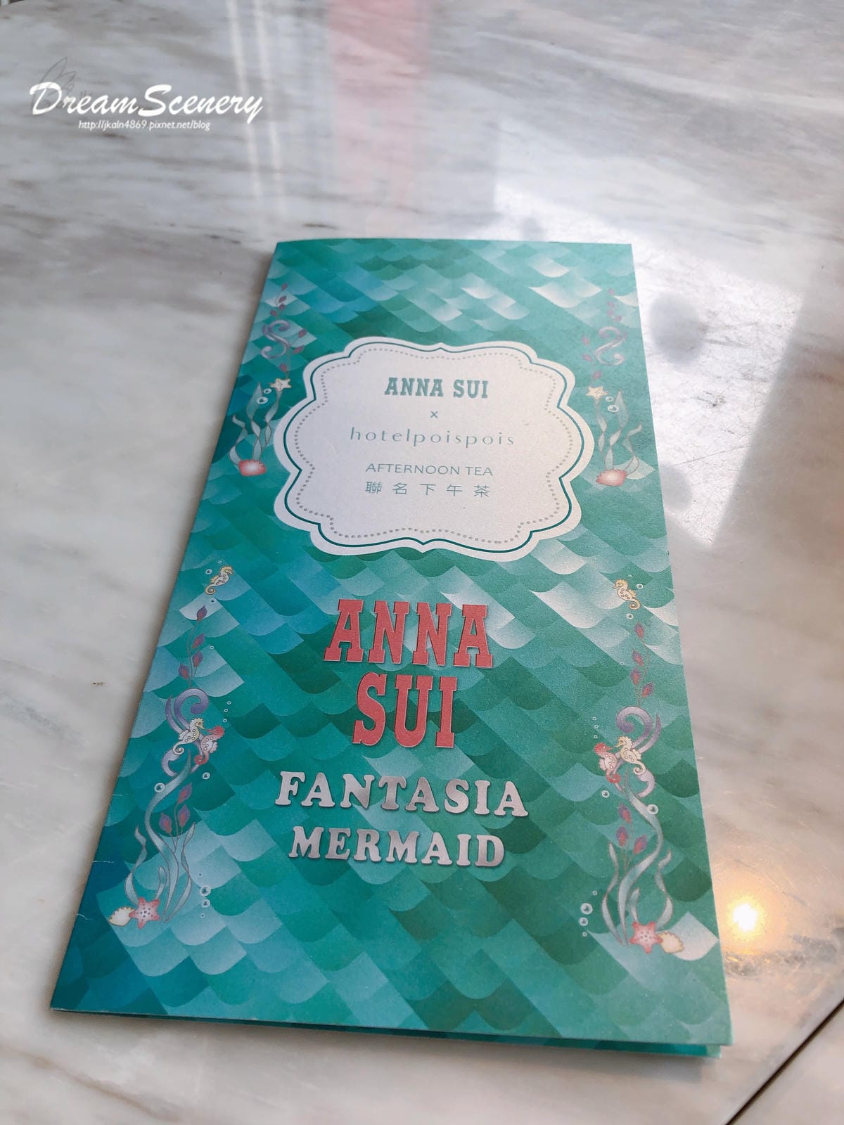Ch-eat %26; Drink X Anna Sui 安娜蘇聯名「海底童話美人魚雙人午茶組」 Ch-eat %26; Drink X Anna Sui 安娜蘇聯名「海底童話美人魚雙人午茶組」