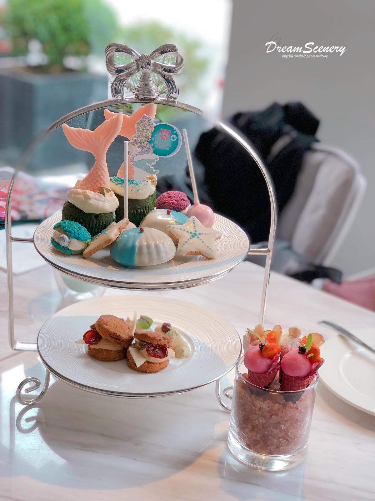 Ch-eat %26; Drink X Anna Sui 安娜蘇聯名「海底童話美人魚雙人午茶組」 Ch-eat %26; Drink X Anna Sui 安娜蘇聯名「海底童話美人魚雙人午茶組」