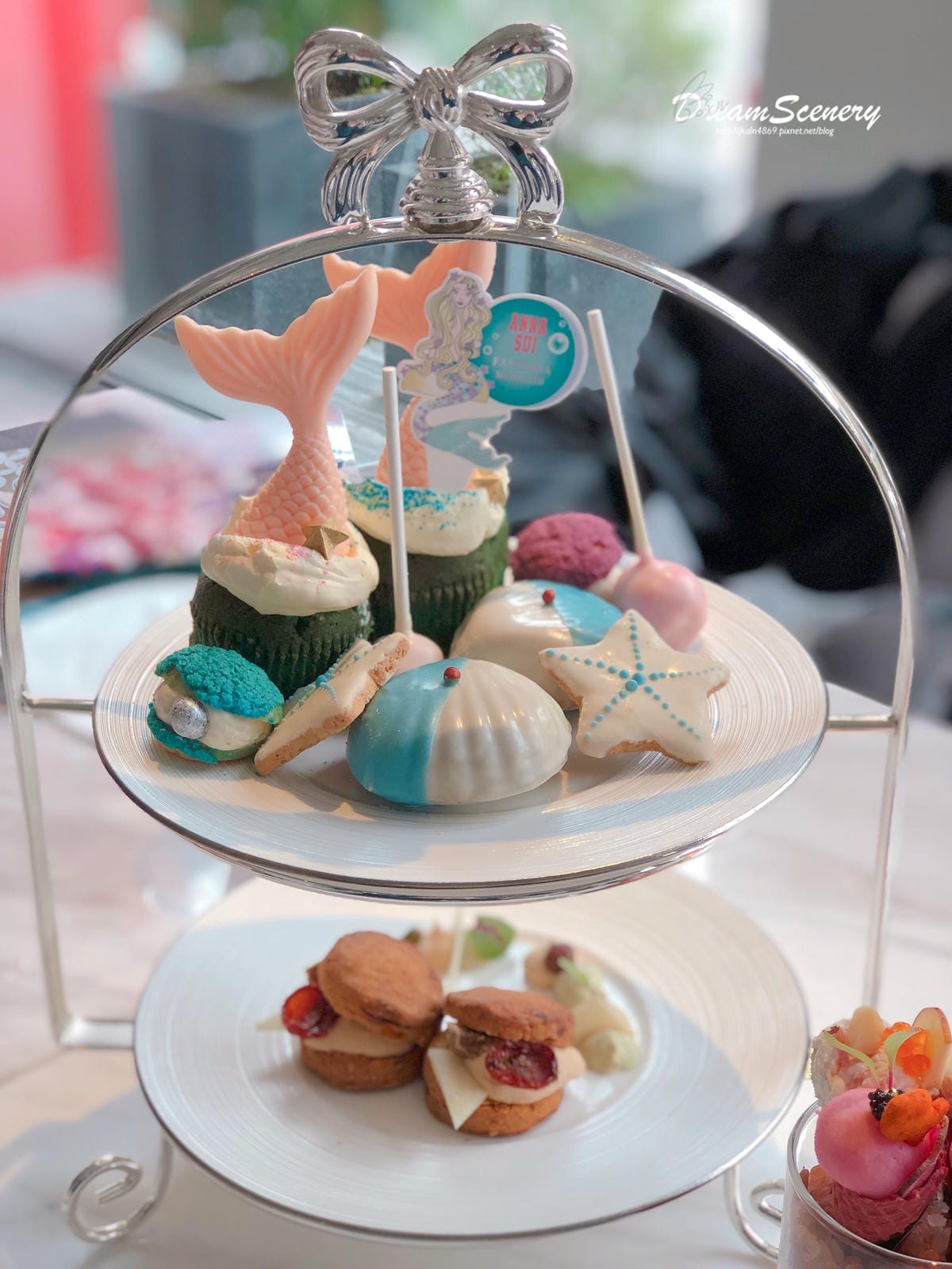 Ch-eat %26; Drink X Anna Sui 安娜蘇聯名「海底童話美人魚雙人午茶組」 Ch-eat %26; Drink X Anna Sui 安娜蘇聯名「海底童話美人魚雙人午茶組」