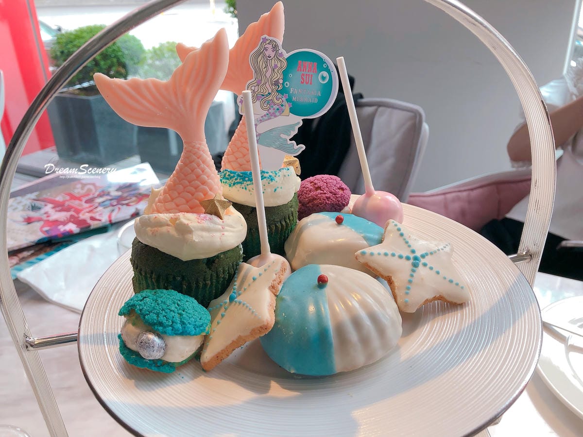 Ch-eat %26; Drink X Anna Sui 安娜蘇聯名「海底童話美人魚雙人午茶組」 Ch-eat %26; Drink X Anna Sui 安娜蘇聯名「海底童話美人魚雙人午茶組」