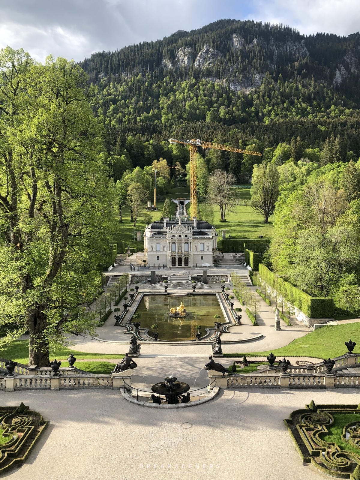 Lindenhof- Schloss Linderhof 維西路德二世皇宮 Lindenhof- Schloss Linderhof 維西路德二世皇宮