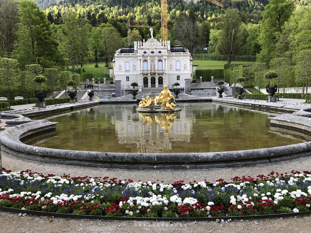 Lindenhof- Schloss Linderhof 維西路德二世皇宮 Lindenhof- Schloss Linderhof 維西路德二世皇宮