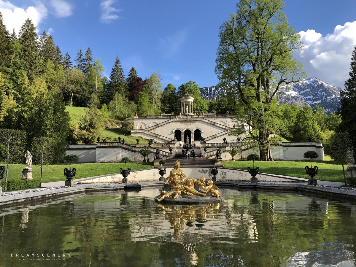 Lindenhof- Schloss Linderhof 維西路德二世皇宮 Lindenhof- Schloss Linderhof 維西路德二世皇宮