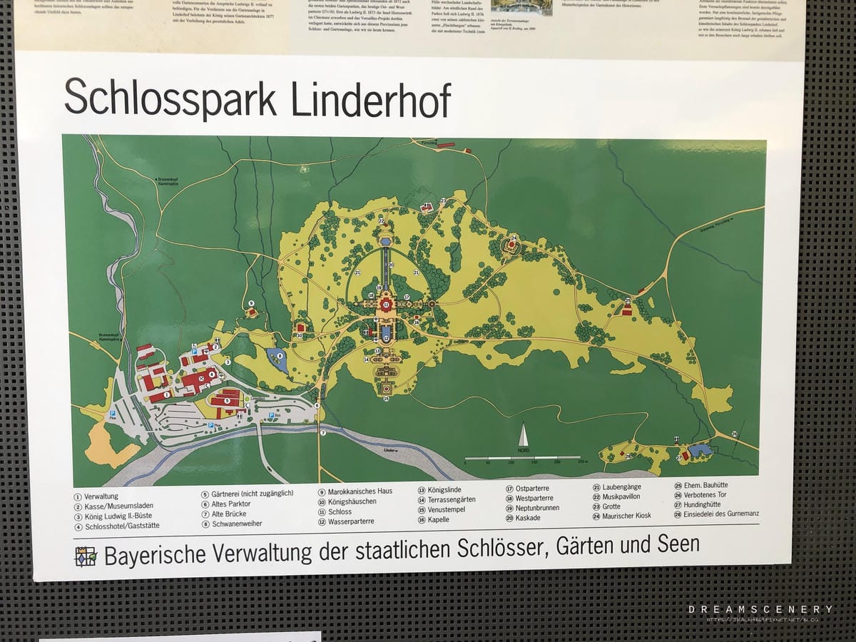 Lindenhof- Schloss Linderhof 維西路德二世皇宮 Lindenhof- Schloss Linderhof 維西路德二世皇宮