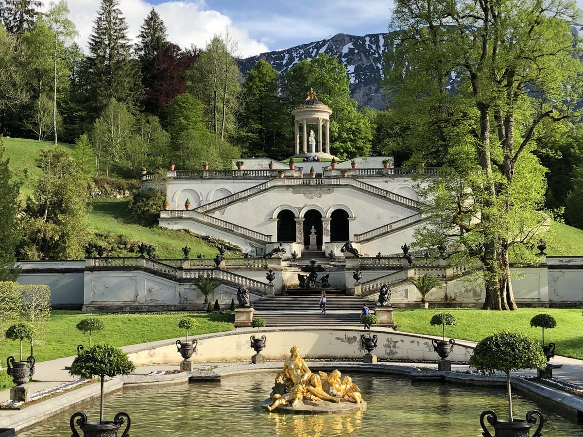 Lindenhof- Schloss Linderhof 維西路德二世皇宮 Lindenhof- Schloss Linderhof 維西路德二世皇宮