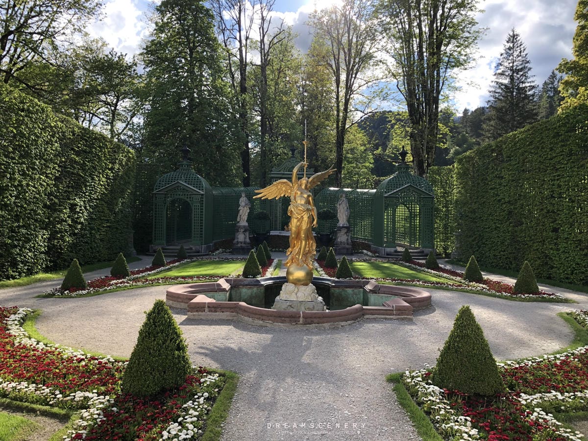 Lindenhof- Schloss Linderhof 維西路德二世皇宮 Lindenhof- Schloss Linderhof 維西路德二世皇宮