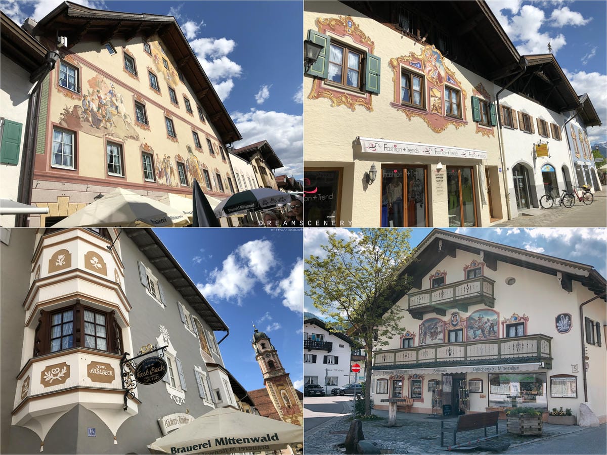 米滕瓦爾德 Altstadt Mittenwald 米滕瓦爾德 Altstadt Mittenwald