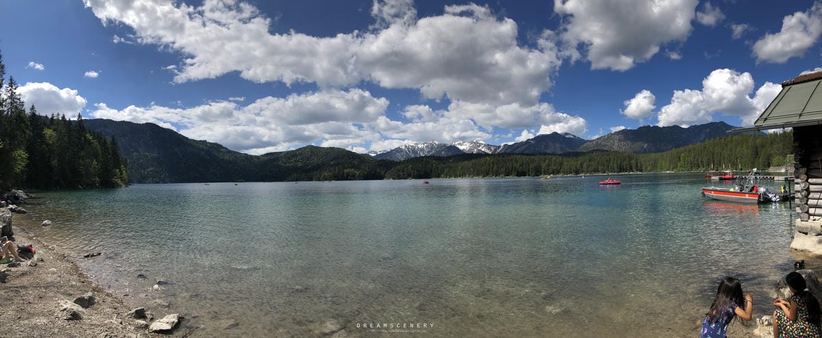艾布湖 Eibsee Pavillon 艾布湖 Eibsee Pavillon