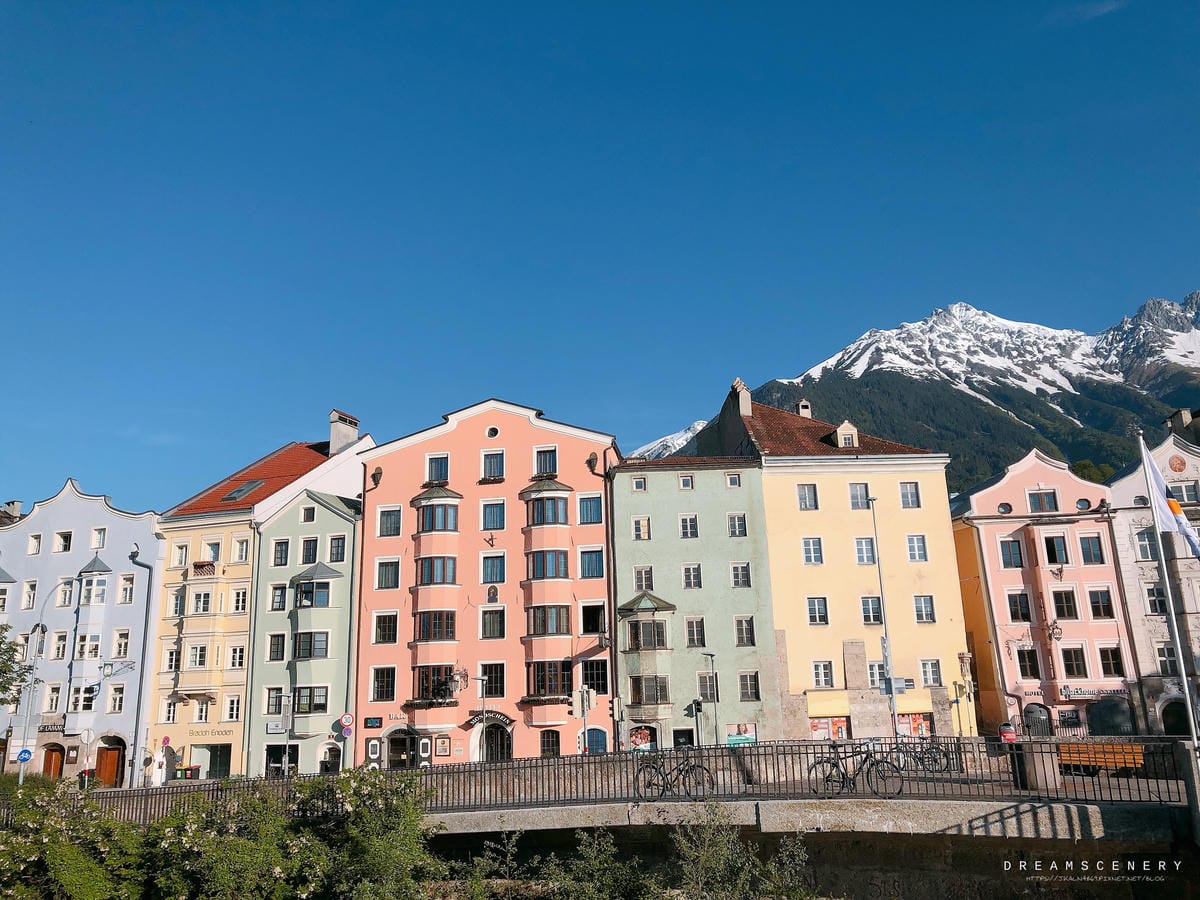 Innsbruck Innbrücke 因橋 Innsbruck Innbrücke 因橋