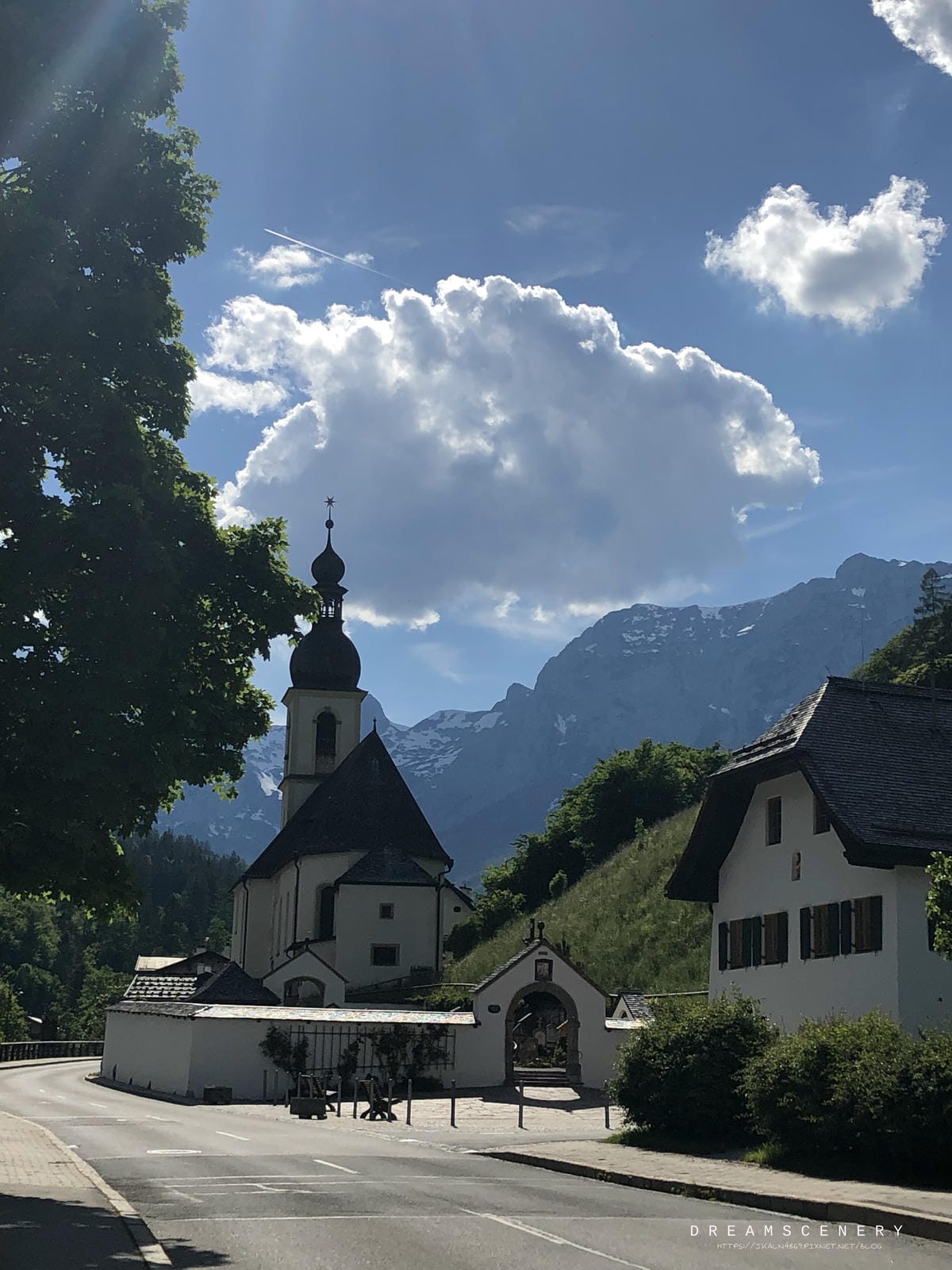 Kirche Ramsau St. Sebastian 藍紹 Kirche Ramsau St. Sebastian 藍紹
