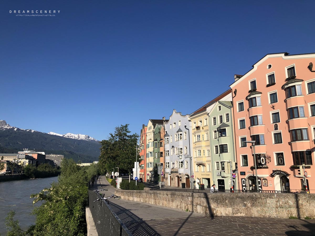 Innsbruck Innbrücke 因橋 Innsbruck Innbrücke 因橋