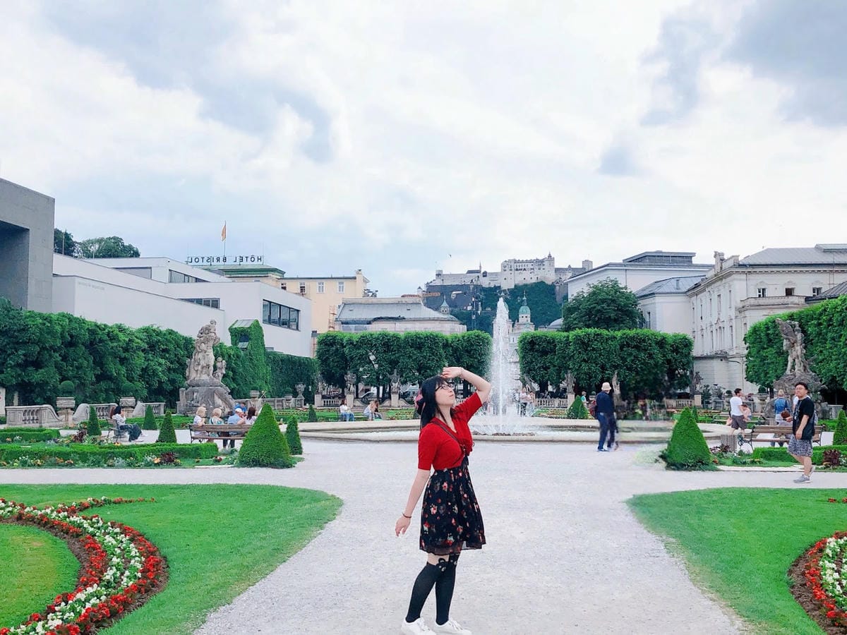 【奧地利-Salzburg】薩爾斯堡舊城區景點│米拉貝爾宮花 【奧地利-Salzburg】薩爾斯堡舊城區景點│米拉貝爾宮花