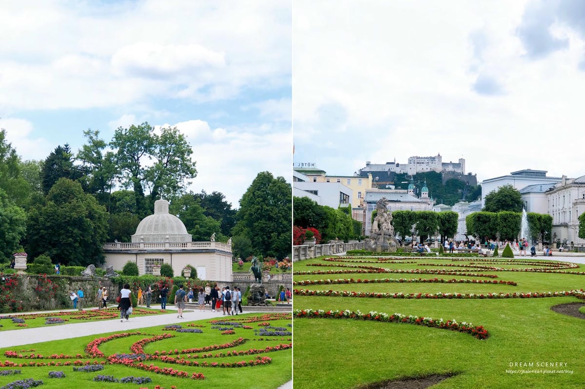 【奧地利-Salzburg】薩爾斯堡舊城區景點│米拉貝爾宮花 【奧地利-Salzburg】薩爾斯堡舊城區景點│米拉貝爾宮花