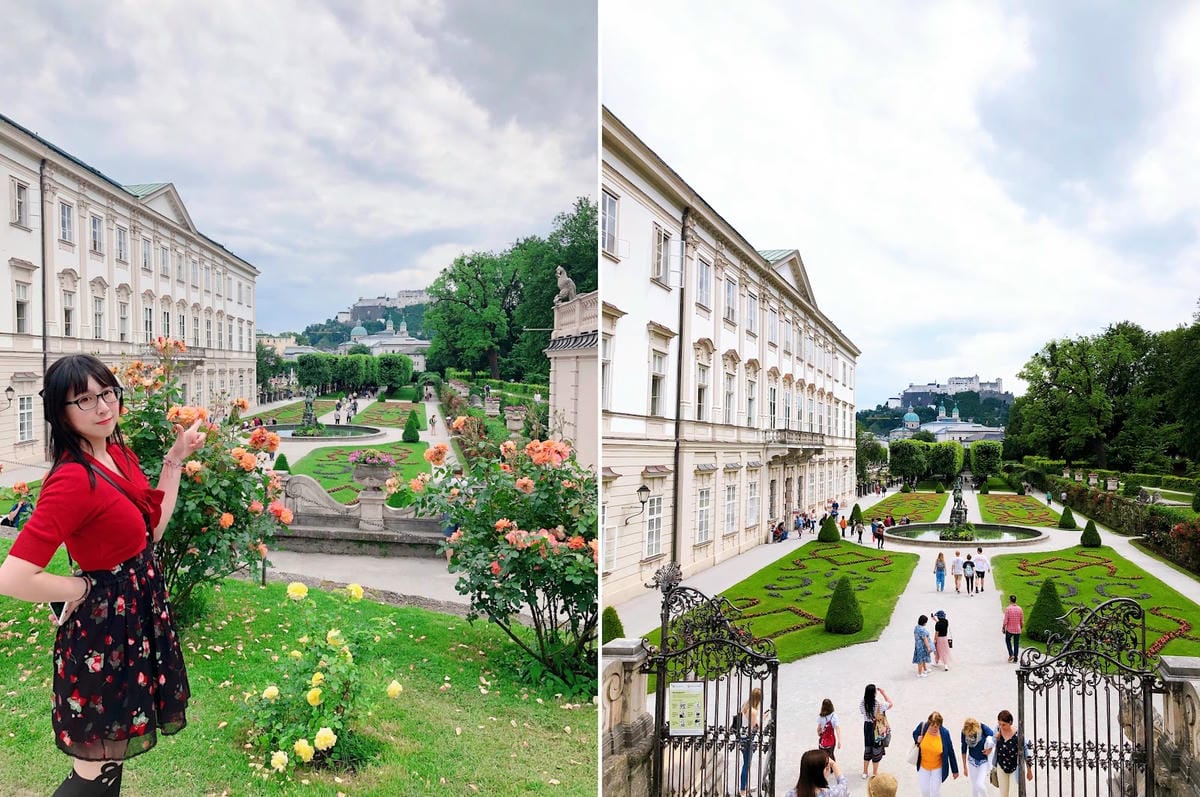 【奧地利-Salzburg】薩爾斯堡舊城區景點│米拉貝爾宮花 【奧地利-Salzburg】薩爾斯堡舊城區景點│米拉貝爾宮花