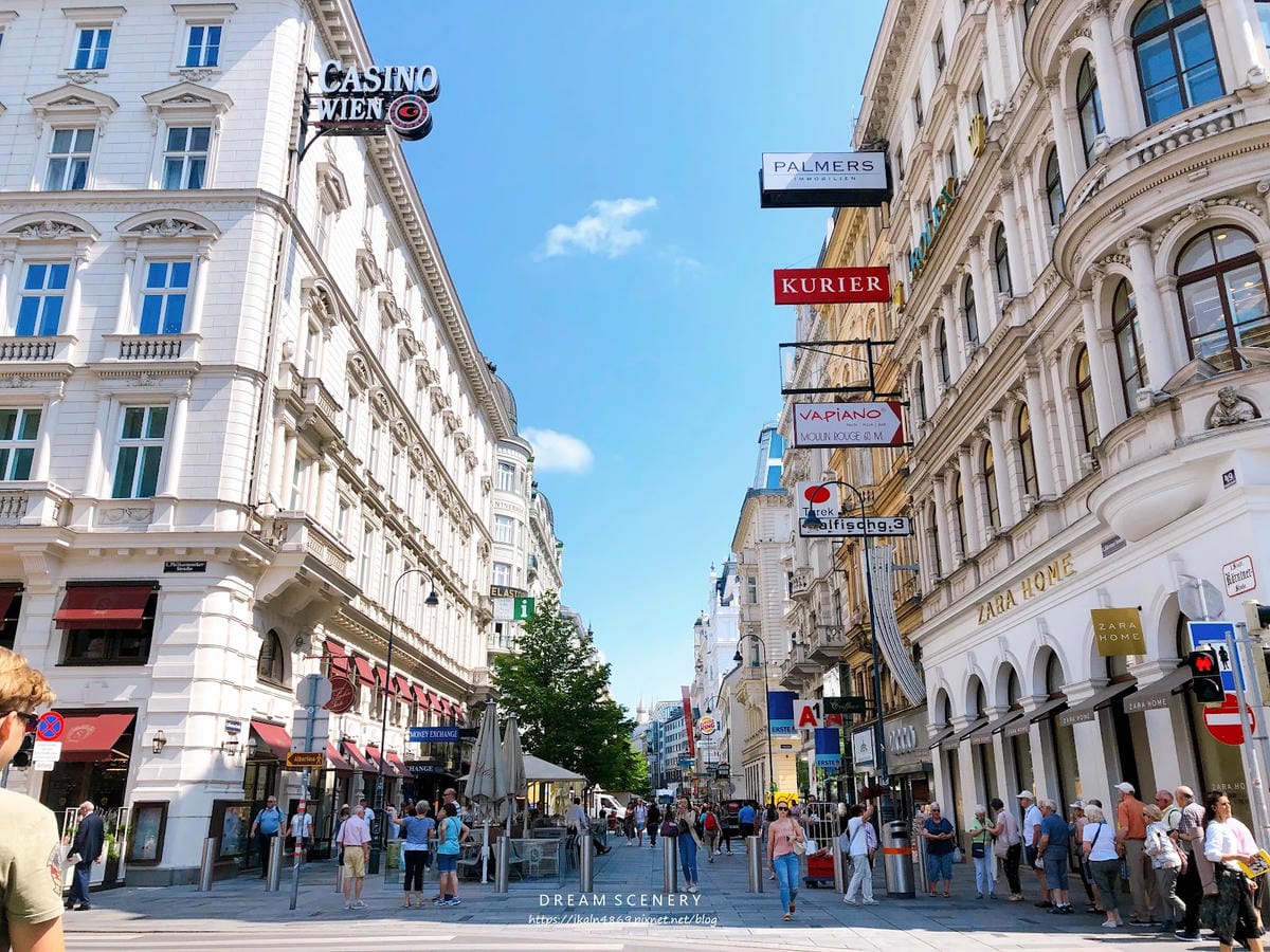 【奧地利-Vienna】維也納老城區心臟地區│格拉本大街│黑 【奧地利-Vienna】維也納老城區心臟地區│格拉本大街│黑
