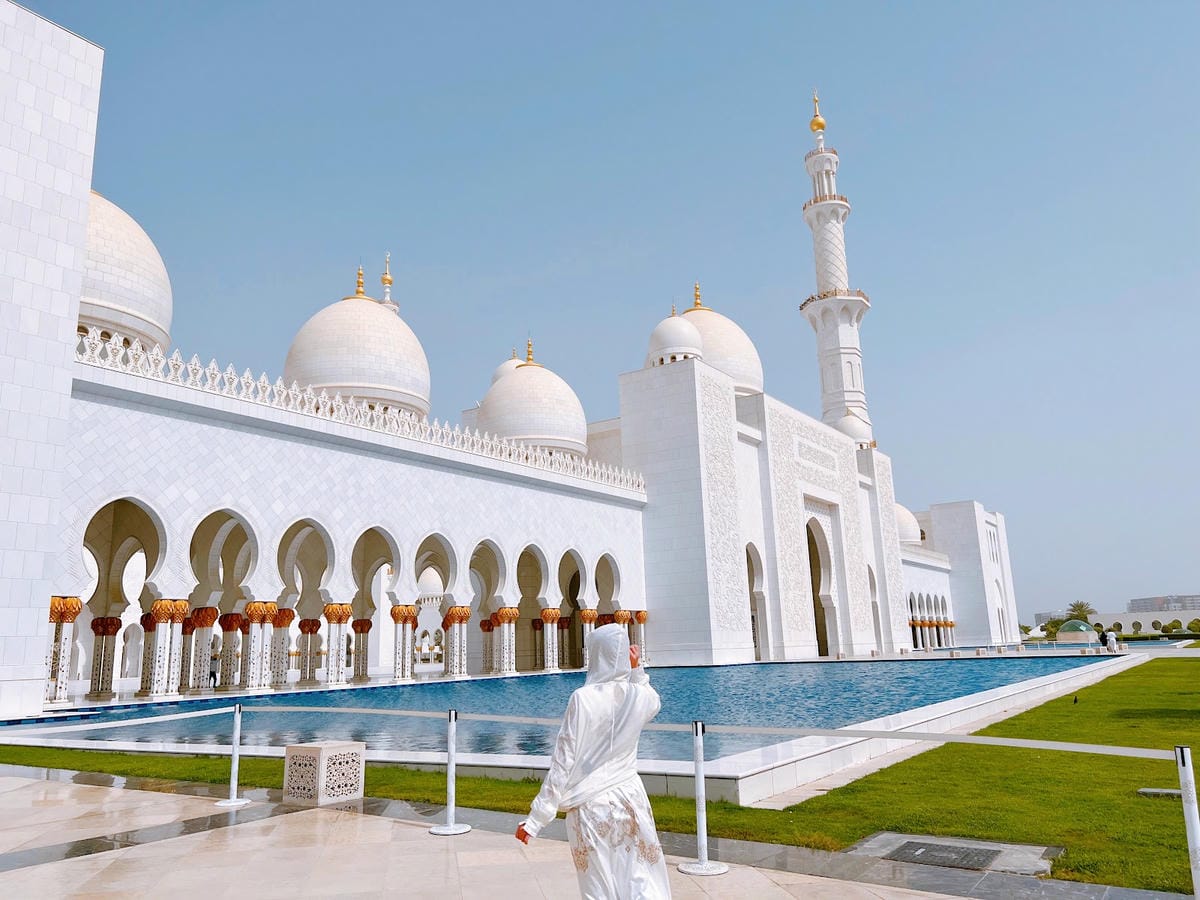 【杜拜-Abu Dhabi】世界上最大的清真寺之一│謝赫扎耶 【杜拜-Abu Dhabi】世界上最大的清真寺之一│謝赫扎耶