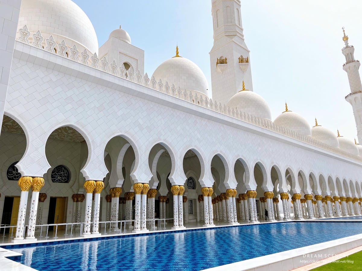 【杜拜-Abu Dhabi】世界上最大的清真寺之一│謝赫扎耶 【杜拜-Abu Dhabi】世界上最大的清真寺之一│謝赫扎耶