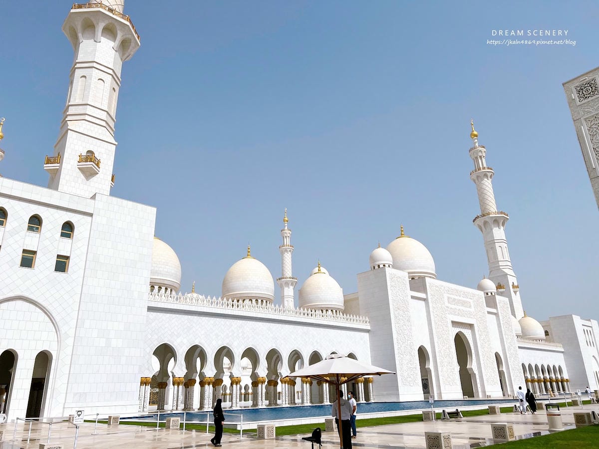 【杜拜-Abu Dhabi】世界上最大的清真寺之一│謝赫扎耶 【杜拜-Abu Dhabi】世界上最大的清真寺之一│謝赫扎耶
