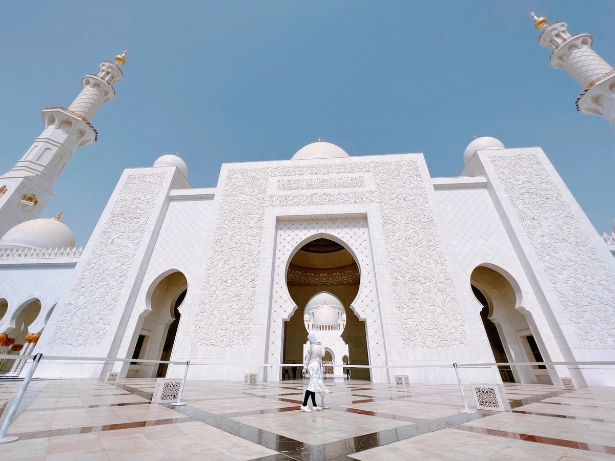 【杜拜-Abu Dhabi】世界上最大的清真寺之一│謝赫扎耶 【杜拜-Abu Dhabi】世界上最大的清真寺之一│謝赫扎耶