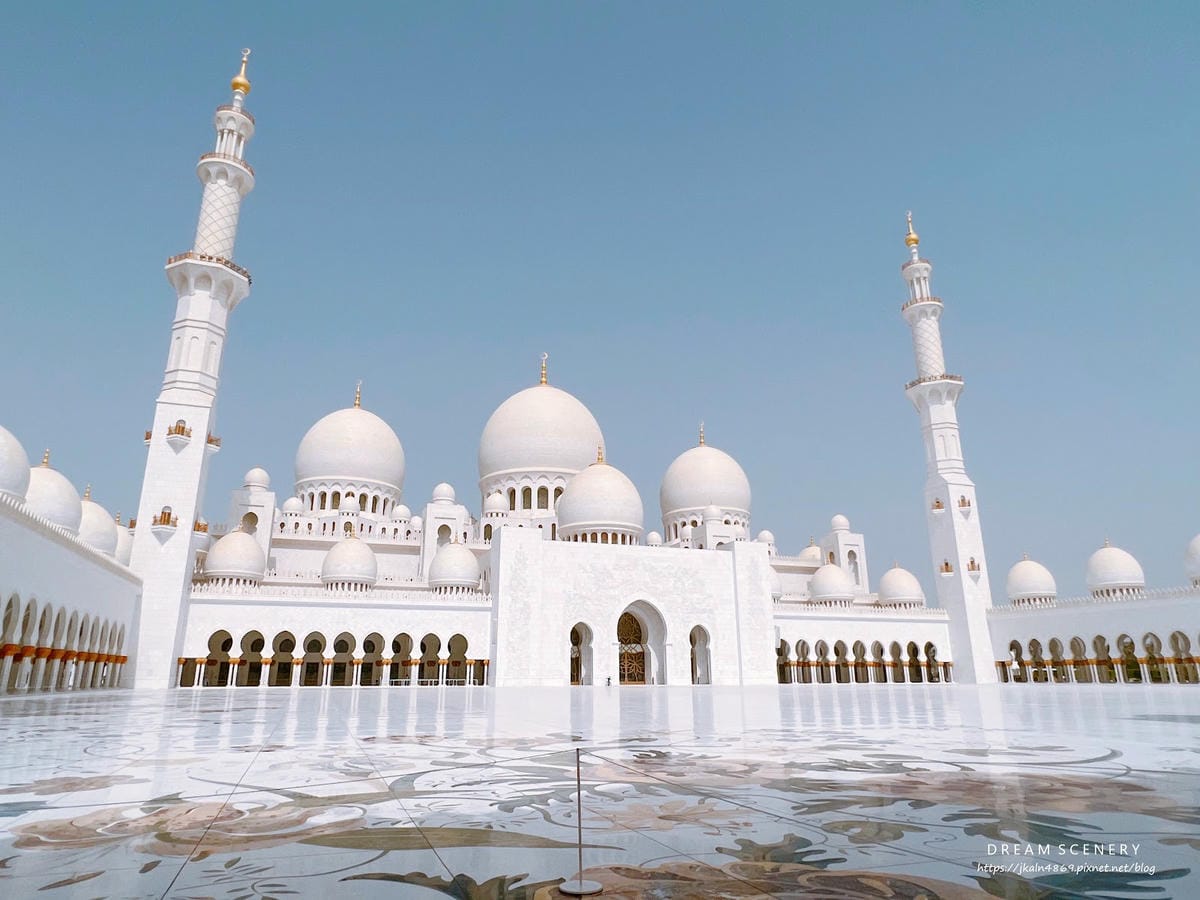 【杜拜-Abu Dhabi】世界上最大的清真寺之一│謝赫扎耶 【杜拜-Abu Dhabi】世界上最大的清真寺之一│謝赫扎耶